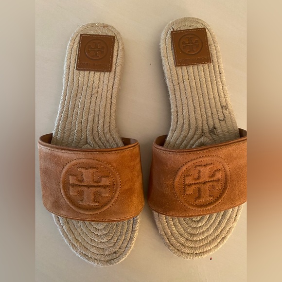 SOLD SOLD Upper Leather Espadrilles - Picture 1 of 2